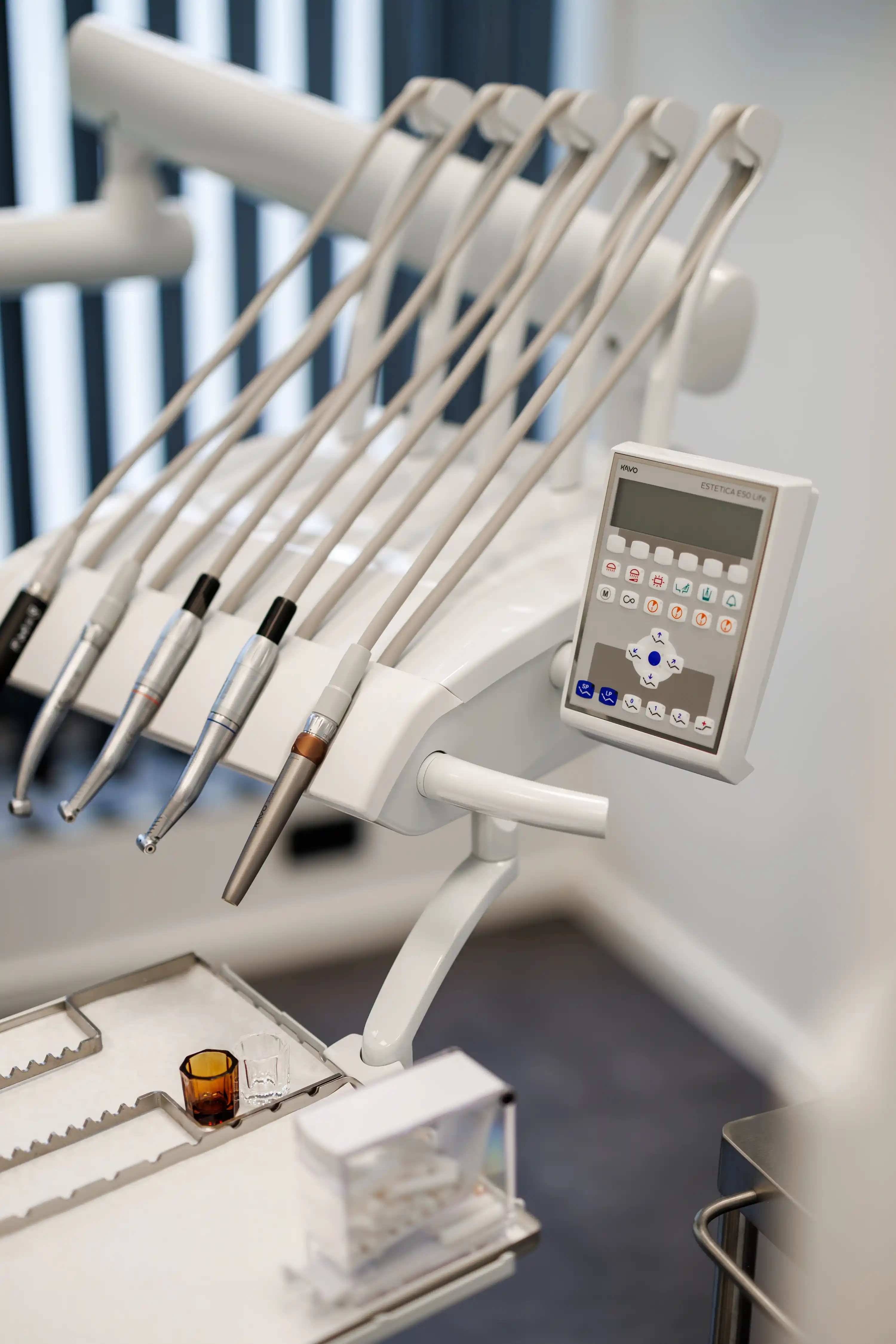 Our team and equipment at the clinic